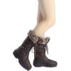 image:imageDREAM PAIRS Womens Warm Faux Fur Lined MidCalf Winter Snow BootsBrown