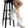 image:imageDREAM PAIRS Womens Warm Faux Fur Lined MidCalf Winter Snow BootsGooseBeige White