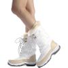 image:imageDREAM PAIRS Womens Warm Faux Fur Lined MidCalf Winter Snow BootsGooseBeige White