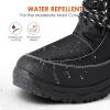 image:imageDREAM PAIRS Womens Warm Faux Fur Lined MidCalf Winter Snow BootsMaineBlack