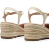 image:imageDREAM PAIRS Womens Wedge Sandals Closed Toe Espadrilles Platform Wedge Heels with Adjustable Ankle Straps and Comfortable Cushion InsolesRed
