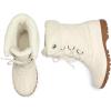 image:imageDREAM PAIRS Womens Winter Duck Boots Mid Calf Warm Insulated Faux Fur Lined Waterproof Lace Up Snow BootsBeige