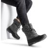 image:imageDREAM PAIRS Womens Winter Duck Boots Mid Calf Warm Insulated Faux Fur Lined Waterproof Lace Up Snow BootsGrey