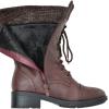 image:imageDREAM PAIRS Womens Winter Lace up Mid Calf Combat Riding Military BootsBurgundy