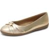 image:imageDREAM PAIRS Womens Ballet Flats Comfortable Round Toe Slip on Dressy Work Office Shoes with Arch SupportGold
