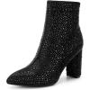 Black-rhinestone