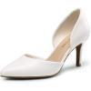 image:imageDREAM PAIRS Womens High Heel Closed Toe PumpsWhitepu