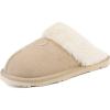 image:imageDREAM PAIRS Womens House Slippers Indoor Fuzzy Fluffy Furry Cozy Home Bedroom Comfy Winter Cute Warm Outdoor Shoes FuzzyEasySand