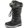 image:imageDREAM PAIRS Womens River1 Mid Calf Waterproof Winter Snow BootsGrey