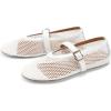image:imageDREAM PAIRS Womens Round Toe Mary Jane Ballet FlatsWhite