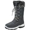 image:imageDREAM PAIRS Womens Warm Faux Fur Lined MidCalf Winter Snow BootsGrey