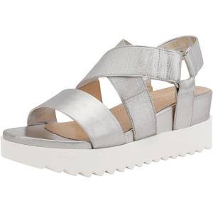 image:imageDREAM PAIRS Womens Open Toe Ankle Strap Platform Wedge SandalsSilver