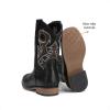 image:imageDREAM PAIRS Boys Cowboy Boots Kids Classic Western Boots Square Toe Girls Cowgirl Boots for ToddlerLittle KidBig KidBlack