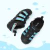 image:imageDREAM PAIRS Boys Girls Outdoor Athletic Sport Sandals Summer Hiking Beach Casual Closed Toe Rainbow Multicolor for ToddlerLittleBig KidsBlackBlue