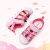 image:imageDREAM PAIRS Boys Girls Outdoor Athletic Sport Sandals Summer Hiking Beach Casual Closed Toe Rainbow Multicolor for ToddlerLittleBig KidsPinkRainbow