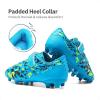 image:imageDREAM PAIRS Boys Girls Soccer Cleats Kids Football Shoes for LittleBig KidRoyal BlueNeon Green