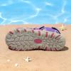 image:imageDREAM PAIRS Boys Girls Summer Outdoor Athletic Sport Sandals Hiking Beach Casual Closed Toe Adjustable Multicolor for ToddlerLittleBig KidsAll Purple
