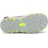 image:imageDREAM PAIRS Boys Girls Summer Outdoor Athletic Sport Sandals Hiking Beach Casual Closed Toe Adjustable Multicolor for ToddlerLittleBig KidsFuchsiaCyanNeonGreen