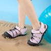 image:imageDREAM PAIRS Boys Girls Summer Outdoor Athletic Sport Sandals Hiking Beach Casual Closed Toe Adjustable Multicolor for ToddlerLittleBig KidsPinkGreyBlue