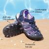 image:imageDREAM PAIRS Boys Girls Summer Outdoor Athletic Sport Sandals Hiking Beach Casual Closed Toe Adjustable Multicolor for ToddlerLittleBig KidsPurple