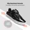 image:imageDREAM PAIRS Girls Boys Sneakers Tennis School Shoes Casual Walking Storybook Footwear for LittleBig KidsBlack