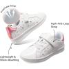 image:imageDREAM PAIRS Girls Boys Sneakers Tennis School Shoes Casual Walking Storybook Footwear for LittleBig KidsWhite