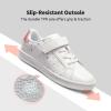 image:imageDREAM PAIRS Girls Boys Sneakers Tennis School Shoes Casual Walking Storybook Footwear for LittleBig KidsWhite