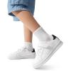 image:imageDREAM PAIRS Girls Boys Sneakers Tennis School Shoes Casual Walking Storybook Footwear for LittleBig KidsWhiteBlack