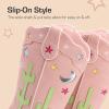 image:imageDREAM PAIRS Girls Cowboy Boots Cowgirl Mid Calf Western Boots with Low Heel Square Toe for Little KidBig KidPink