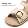 image:imageDREAM PAIRS Girls Sandals Fashion Sandal with Adjustable Straps OpenToe Comfortable Summer Shoes for Toddler Little KidBeige
