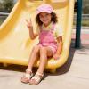 image:imageDREAM PAIRS Girls Sandals Fashion Sandal with Adjustable Straps OpenToe Comfortable Summer Shoes for Toddler Little KidPink
