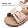 image:imageDREAM PAIRS Girls Sandals Fashion Sandal with Adjustable Straps OpenToe Comfortable Summer Shoes for Toddler Little KidPink