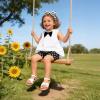 image:imageDREAM PAIRS Girls Sandals Fashion Sandal with Adjustable Straps OpenToe Comfortable Summer Shoes for Toddler Little KidWhite