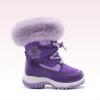 image:imageDREAM PAIRS Girls Toddler Snow Boots Slip Resistant Faux Fur Lined Mid Calf Little Kids Winter ShoesPurple