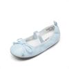 image:imageDREAM PAIRS Little Girls Toddler Ballet Flats Dress Shoes Mary Janes ShoesLight Blue