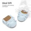 image:imageDREAM PAIRS Little Girls Toddler Ballet Flats Dress Shoes Mary Janes ShoesLight Blue