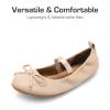 image:imageDREAM PAIRS Little Girls Toddler Ballet Flats Dress Shoes Mary Janes ShoesNude