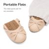 image:imageDREAM PAIRS Little Girls Toddler Ballet Flats Dress Shoes Mary Janes ShoesNude