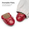 image:imageDREAM PAIRS Little Girls Toddler Ballet Flats Dress Shoes Mary Janes ShoesRed