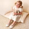 image:imageDREAM PAIRS Little Girls Toddler Ballet Flats Dress Shoes Mary Janes ShoesWhite