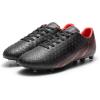 image:imageDREAM PAIRS Mens Firm Ground Soccer Cleats ShoesBlackRed