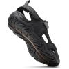 image:imageDREAM PAIRS Mens Sandals Hiking Water Beach Sport Outdoor Athletic Arch Support Summer SandalsBlack