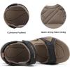 image:imageDREAM PAIRS Mens Sandals Hiking Water Beach Sport Outdoor Athletic Arch Support Summer SandalsKhaki
