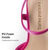image:imageDREAM PAIRS Platform Heels for Women Square Toe Chunky High Heels Ankle Strap Sandals for Wedding Party Formal EventHot Pink