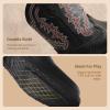 image:imageDREAM PAIRS Toddler Little Boys Girls Cowboy Boots Kids Western Square Toe Riding Mid Calf BootsBlack