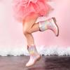 image:imageDREAM PAIRS Toddler Little Boys Girls Cowboy Boots Kids Western Square Toe Riding Mid Calf BootsPinkRainbow