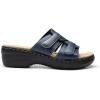 image:imageDREAM PAIRS Women Arch Support Slide Sandals Adjustable Straps Slip On Wedge Sandals Casual Comfort Lightweight Flat SlidesNavy