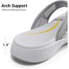 image:imageDREAM PAIRS Womens Arch Support Flip Flops Comfortable Thong SandalsGrey