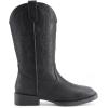 image:imageDREAM PAIRS Womens Cowboy Cowgirl Boots Embroidered Square Toe Mid Calf Western Boots Fashion Dress Chunky Low Heel Shoes for Theme Party Country ConcertAll Black