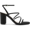 image:imageDREAM PAIRS Womens Heels Chunky Block Strappy Square Open Toe Ankle Buckle Heeled Sandals Wedding Party Dress Shoes IndieBlacknubuck